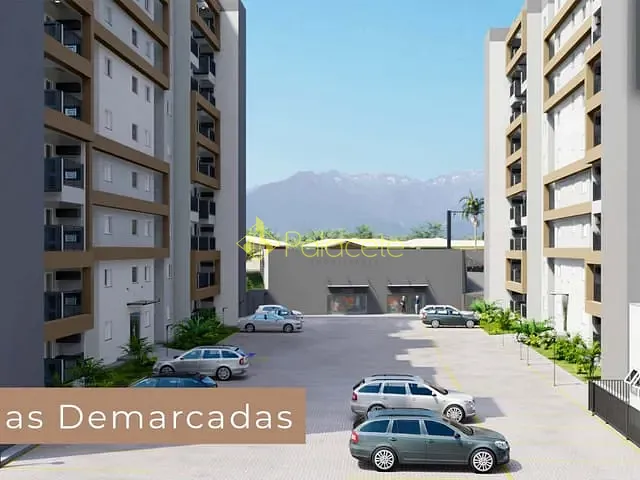 Apartamento 2 quartos e 1 banheiro, à venda, no bairro Jardim Santa Luzia em Pindamonhangaba