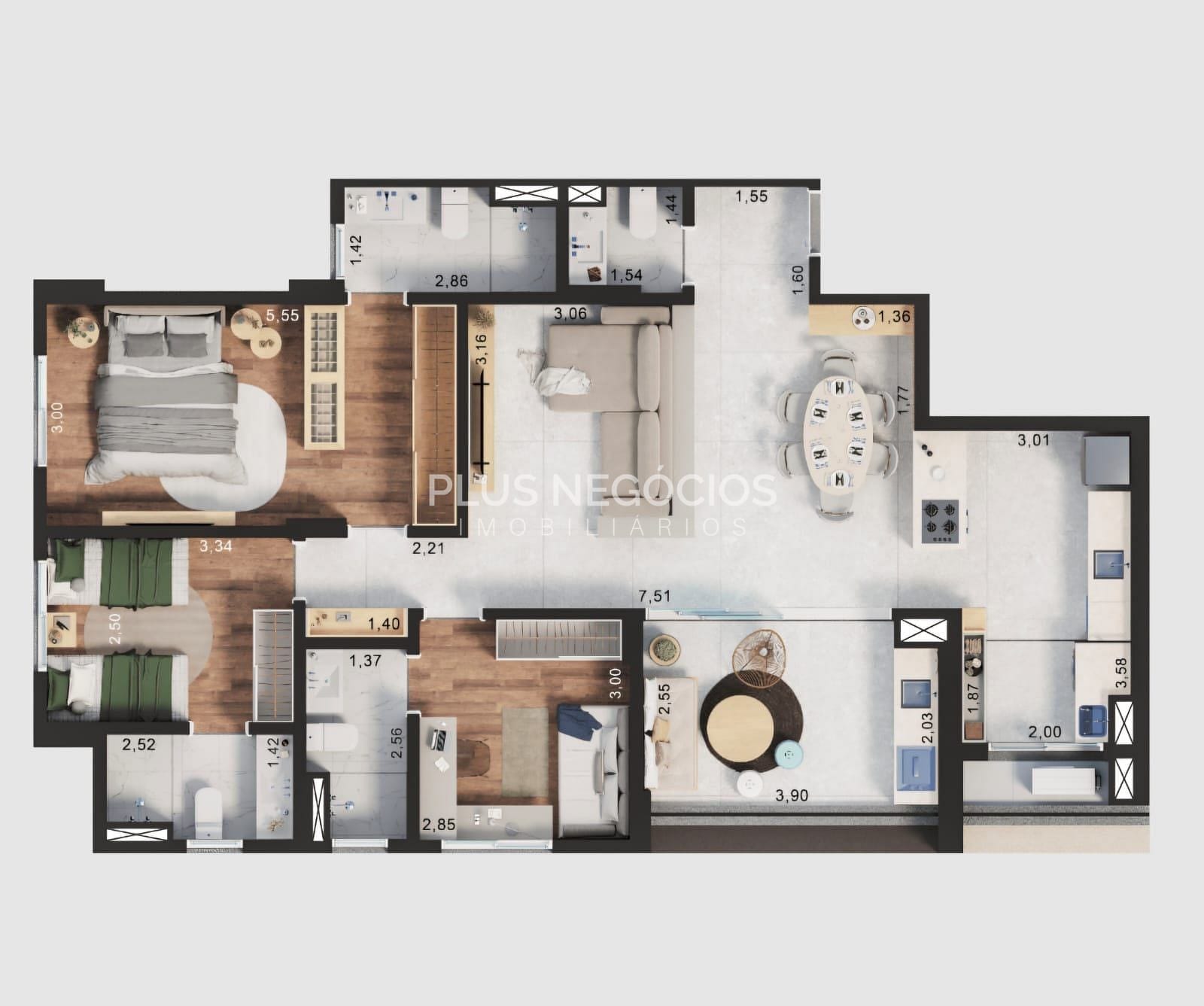 Apartamento, 3 quartos, 115 m² - Foto 27