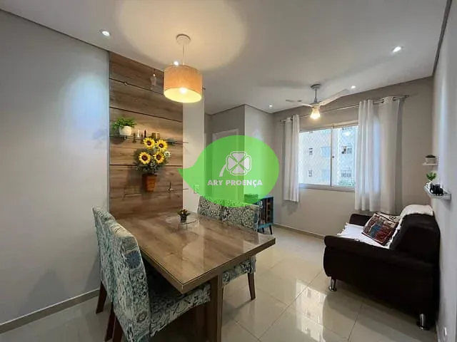 Apartamento 2 quartos e 1 banheiro, para alugar, no bairro Parque Campolim em Sorocaba