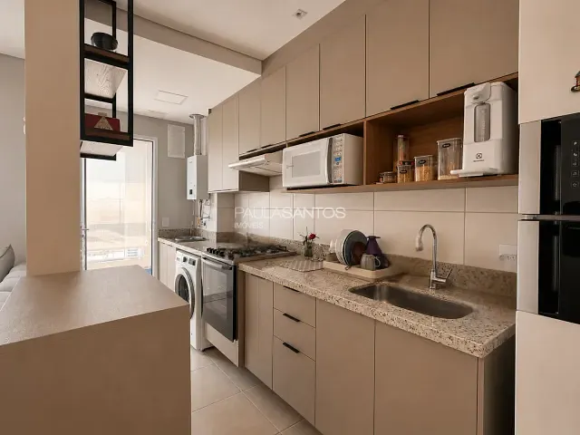 Apartamento 2 quartos e 2 banheiros, à venda, no bairro Além Ponte em Sorocaba