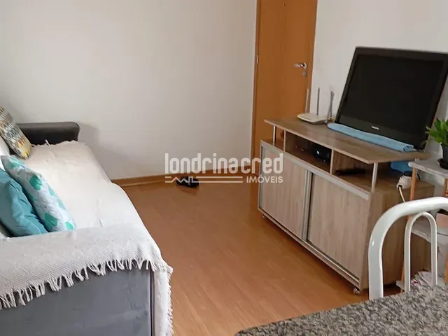 Apartamento 2 quartos e 1 banheiro, à venda, no bairro Condomínio Lago di Garda em Londrina