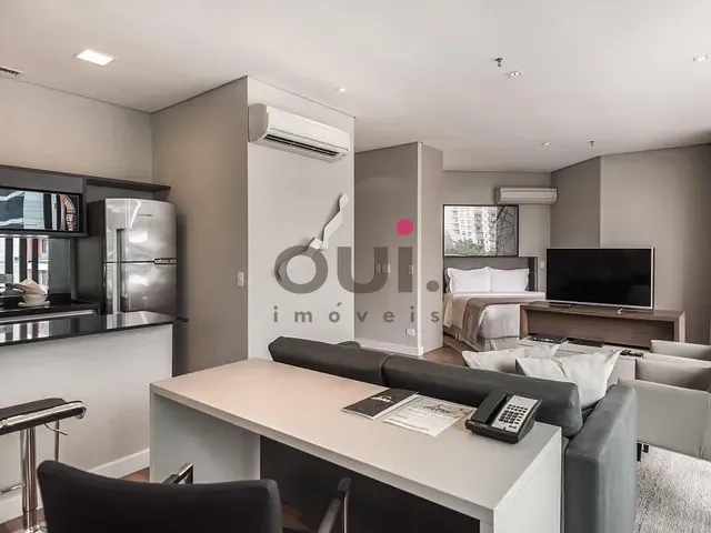 Apartamento com 70m² 1 quarto e 2 banheiros, à venda, no bairro Vila Olímpia em São Paulo