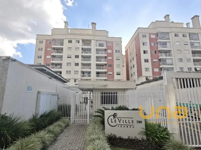 Apartamento 2 quartos e 2 banheiros, para alugar, no bairro VILA IZABEL em Curitiba