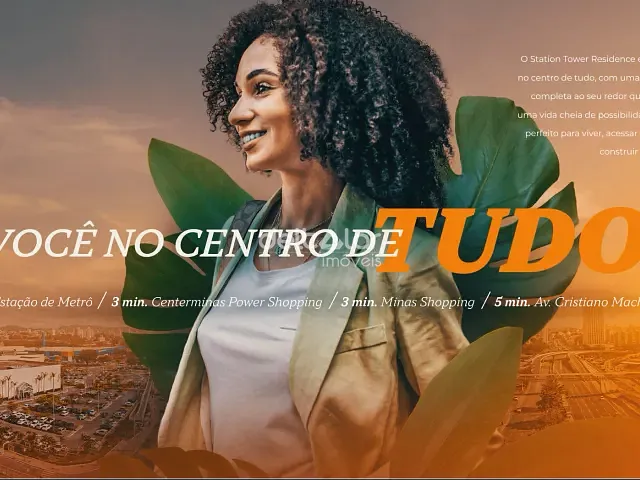 Apartamento 2 quartos e 1 banheiro, à venda, no bairro Fernão Dias ( Minas Shopping) em Belo Horizonte