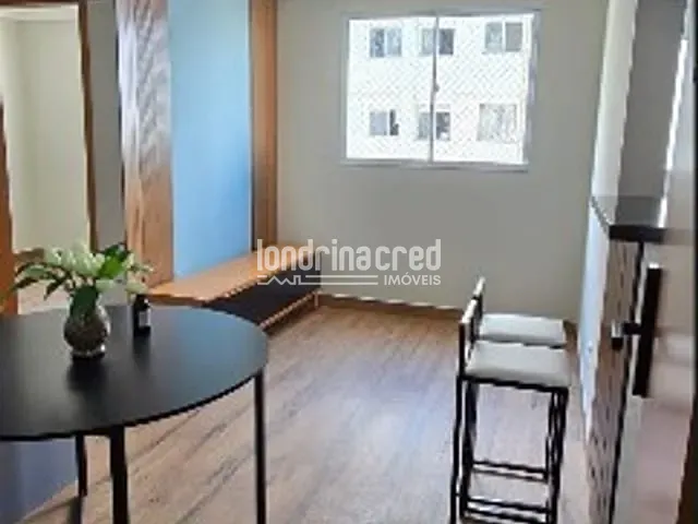 Apartamento 2 quartos e 1 banheiro, à venda, no bairro Residencial Lagoa Bonita - Acquaville em Londrina