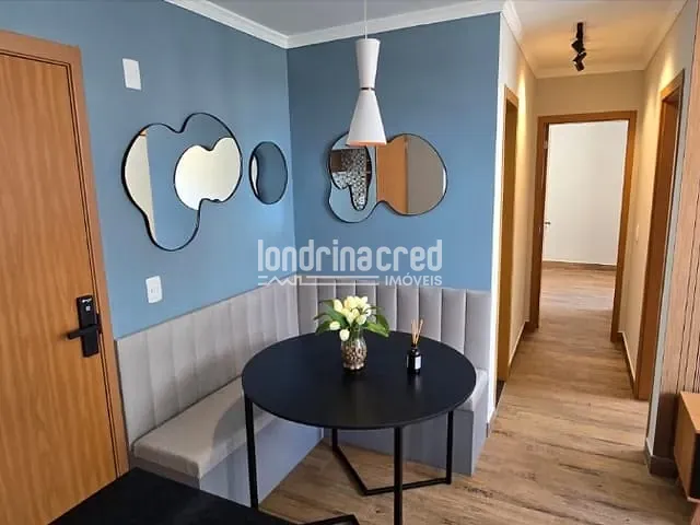 Apartamento 2 quartos e 1 banheiro, à venda, no bairro Residencial Lagoa Bonita - Acquaville em Londrina