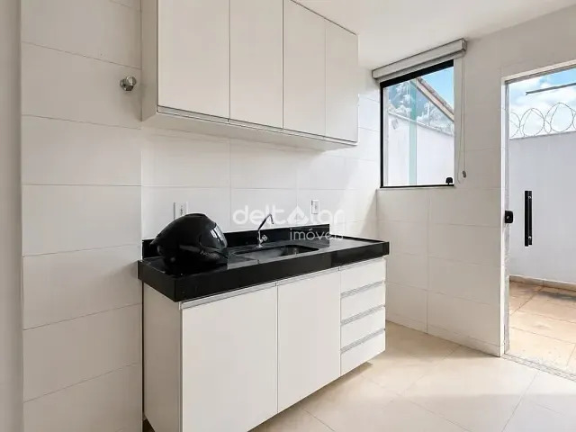 Apartamento com 80m² 3 quartos e 2 banheiros, para alugar, no bairro Rio Branco em Belo Horizonte