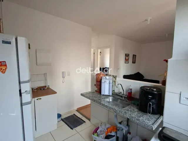 Apartamento com 48m² 2 quartos e 1 banheiro, à venda, no bairro Trevo em Belo Horizonte