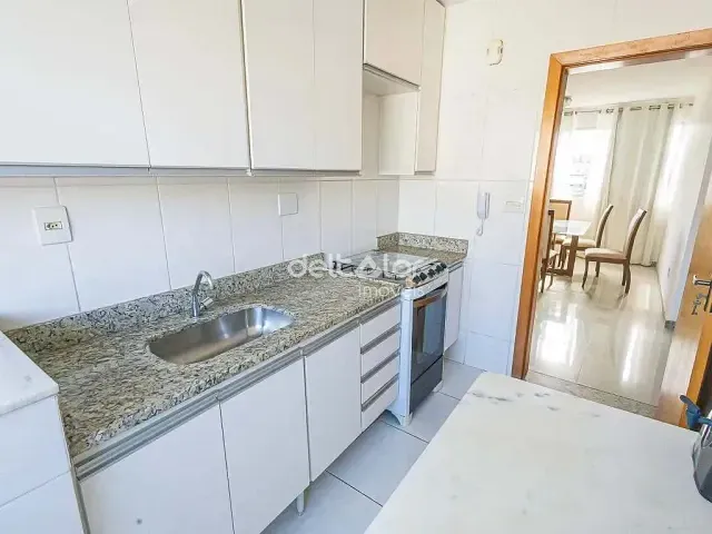 Apartamento com 70m² 2 quartos e 2 banheiros, para alugar, no bairro Santa Rosa em Belo Horizonte