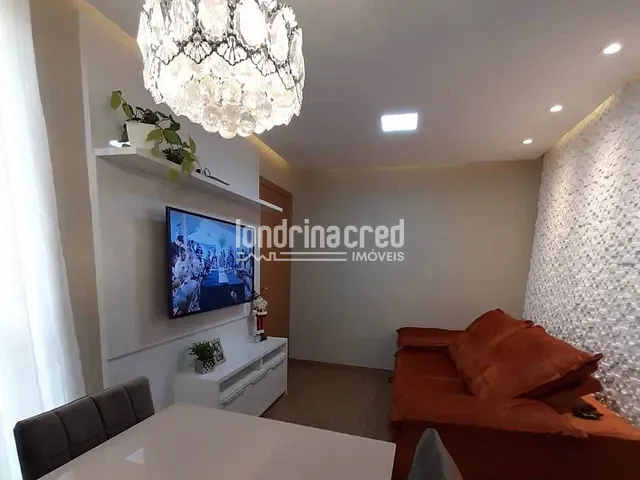 Apartamento 2 quartos e 1 banheiro, à venda, no bairro Condomínio Lagoa Santa em Londrina