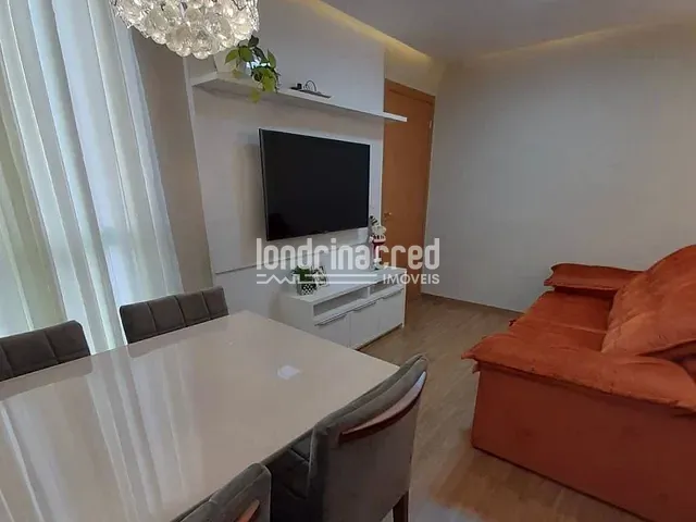 Apartamento 2 quartos e 1 banheiro, à venda, no bairro Condomínio Lagoa Santa em Londrina