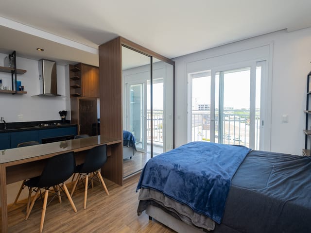 Apartamento com 58m² 1 quarto e 1 banheiro, à venda, no bairro Três Vendas em Pelotas