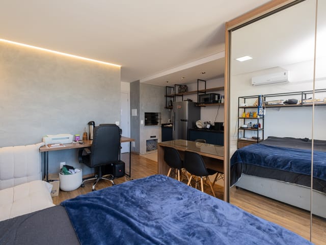 Apartamento com 58m² 1 quarto e 1 banheiro, à venda, no bairro Três Vendas em Pelotas