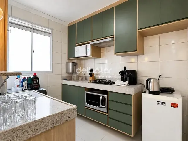 Apartamento com 45m² 2 quartos e 1 banheiro, à venda, no bairro Juliana em Belo Horizonte