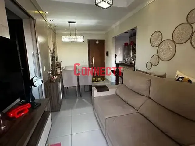 Apartamento 2 quartos e 1 banheiro, à venda, no bairro Vila Maria Luiza em Ribeirão Preto