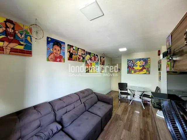 Apartamento com 70m² 3 quartos e 1 banheiro, à venda, no bairro RESIDENCIAL PARK NAÇÕES UNIDAS em Londrina