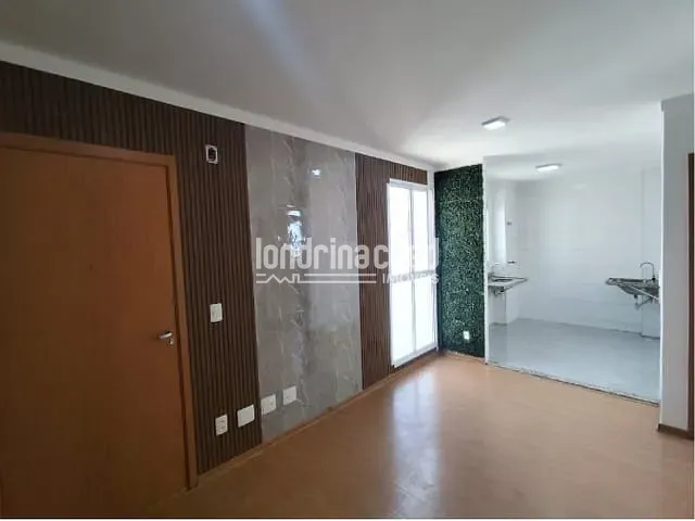 Apartamento 2 quartos e 1 banheiro, à venda, no bairro Condomínio Lago di Lugano - Acquaville em Londrina