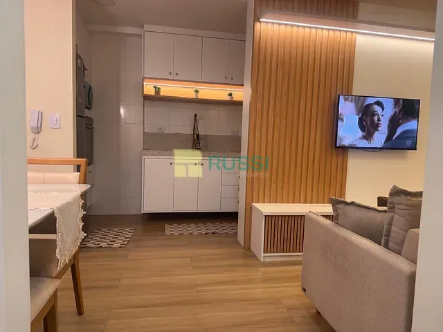 Apartamento com 56m² 2 quartos e 2 banheiros, à venda, no bairro Jardim Califórnia em Jacareí