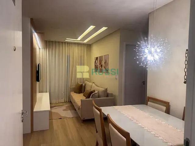 Apartamento com 56m² 2 quartos e 2 banheiros, à venda, no bairro Jardim Califórnia em Jacareí