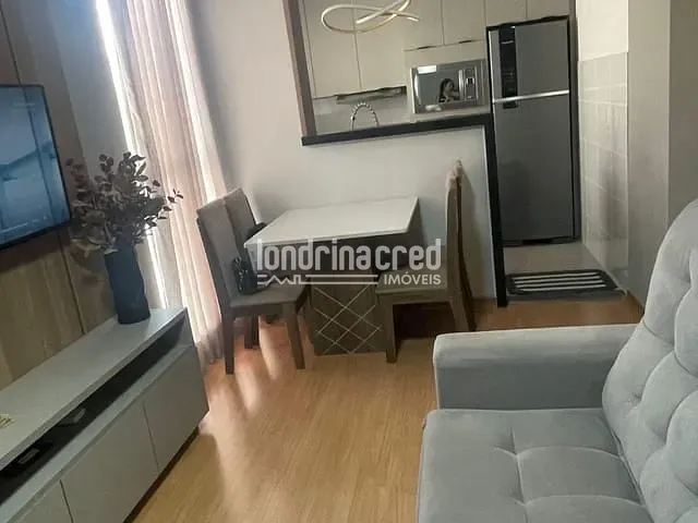 Apartamento 2 quartos e 1 banheiro, à venda, no bairro Residencial La Plata em Cambé