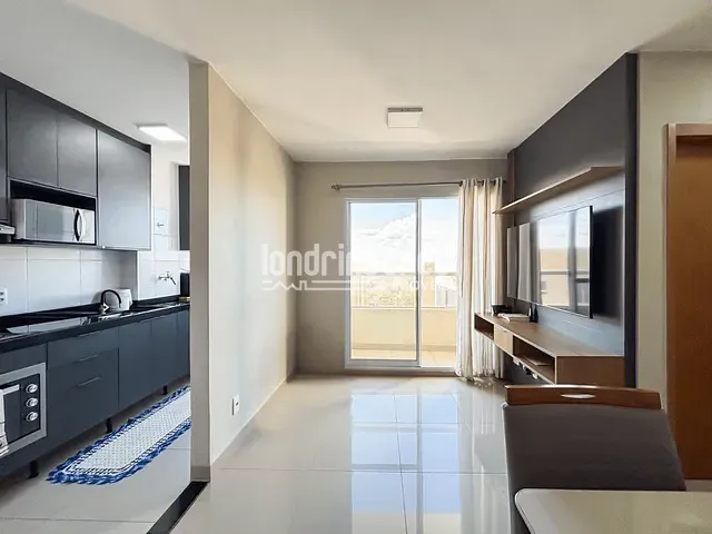 Apartamento com 65m² 2 quartos e 1 banheiro, à venda, no bairro Condomínio Laguna Málaga em Londrina