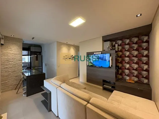 Apartamento com 74m² 2 quartos e 3 banheiros, à venda, no bairro Parque Residencial Aquarius em São José dos Campos