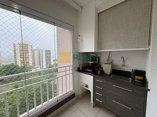 Apartamento com 74m² 2 quartos e 3 banheiros, à venda, no bairro Parque Residencial Aquarius em São José dos Campos