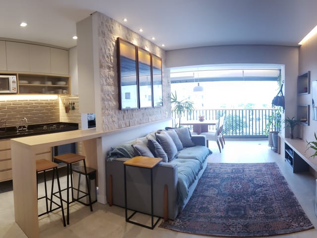 Foto do Apartamento - Apartamento à venda com 68m² a apenas 3 minutos do metrô, 2 dormitórios, 1 vaga, lazer. | Paulista Imóveis.