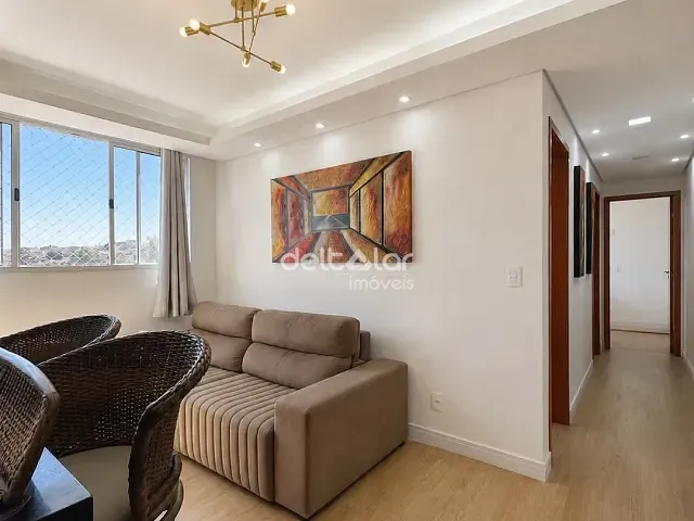 Apartamento com 48m² 2 quartos e 1 banheiro, à venda, no bairro Rio Branco em Belo Horizonte