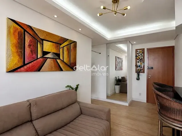 Apartamento com 48m² 2 quartos e 1 banheiro, à venda, no bairro Rio Branco em Belo Horizonte
