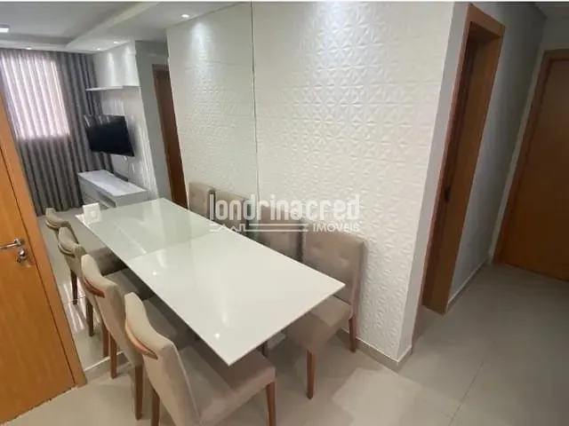 Apartamento com 47m² 2 quartos e 1 banheiro, à venda, no bairro Condomínio Lagoa Dourada - Acquaville em Londrina