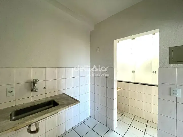 Apartamento com 48m² 2 quartos e 1 banheiro, para alugar, no bairro Planalto em Belo Horizonte
