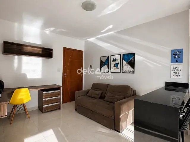 Apartamento com 35m² 1 quarto e 1 banheiro, para alugar, no bairro Itapoã em Belo Horizonte