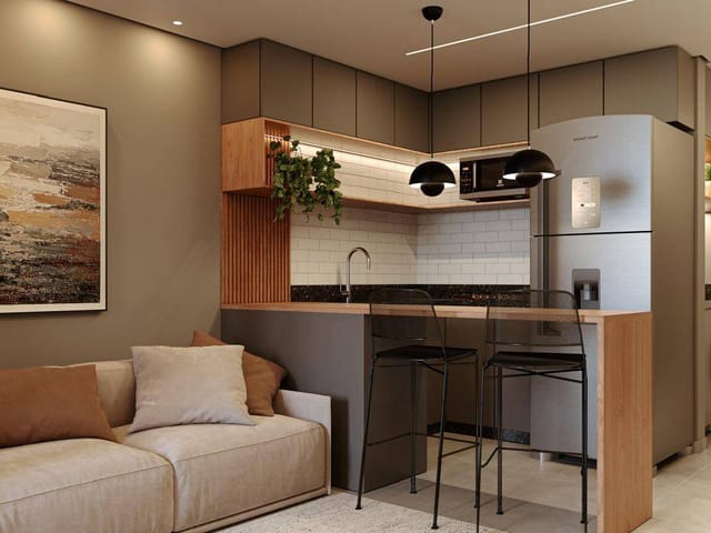 Apartamento 1 quarto e 1 banheiro, à venda, no bairro Terra Bonita em Londrina