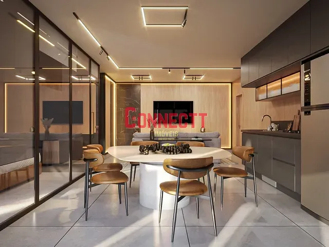 Apartamento 1 quarto e 2 banheiros, à venda, no bairro Jardim Botânico em Ribeirão Preto