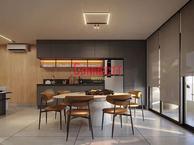 Apartamento 1 quarto e 2 banheiros, à venda, no bairro Jardim Botânico em Ribeirão Preto