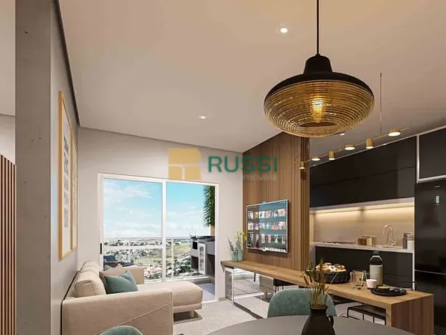 Apartamento com 68m² 2 quartos e 2 banheiros, à venda, no bairro Centro em Jacareí