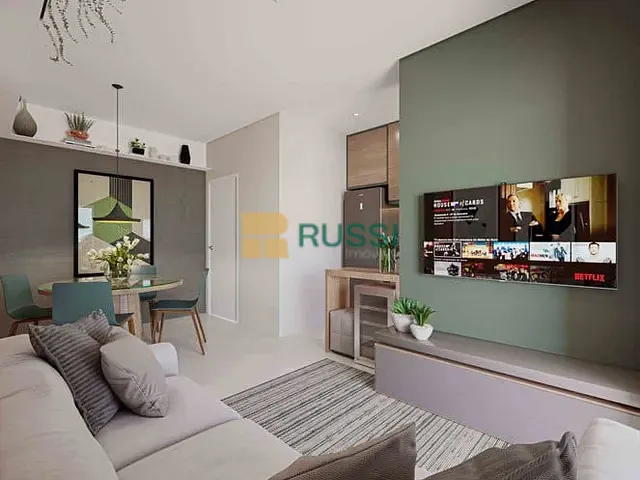 Apartamento com 68m² 2 quartos e 2 banheiros, à venda, no bairro Centro em Jacareí