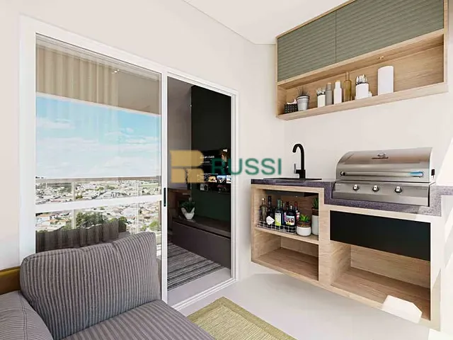 Apartamento com 68m² 2 quartos e 2 banheiros, à venda, no bairro Centro em Jacareí