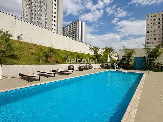 Apartamento com 55m² 2 quartos e 2 banheiros, para alugar, no bairro Mantiqueira em Belo Horizonte