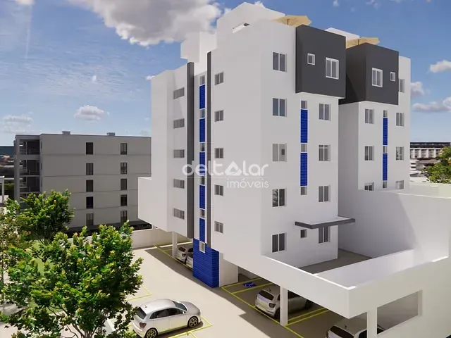 Apartamento com 67m² 2 quartos e 1 banheiro, à venda, no bairro Planalto em Belo Horizonte