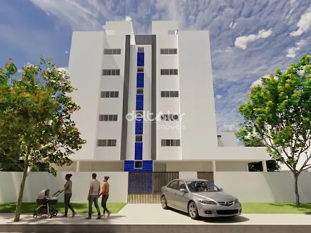 Apartamento 2 quartos e 1 banheiro, à venda, no bairro Planalto em Belo Horizonte