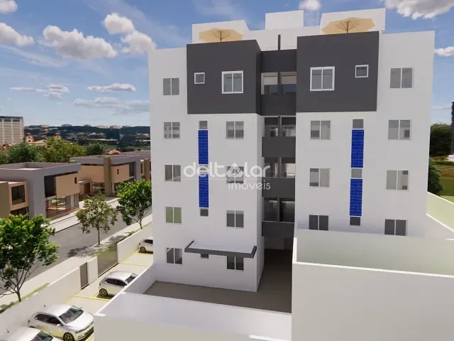 Apartamento 2 quartos e 1 banheiro, à venda, no bairro Planalto em Belo Horizonte