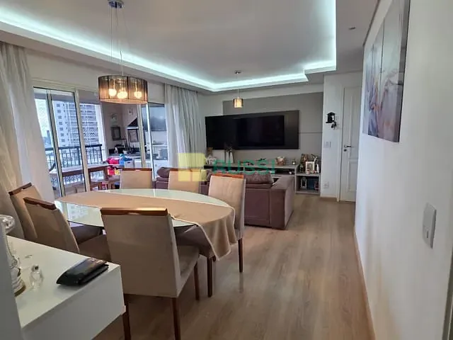 Apartamento com 116m² 3 quartos e 3 banheiros, à venda, no bairro Parque Residencial Aquarius em São José dos Campos