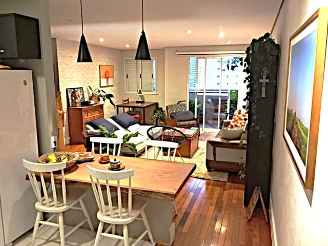Foto do Apartamento - Apartamento para locação - 85m² -  rua Araguari, Moema Pássaros, São Paulo | Paulista Imóveis.