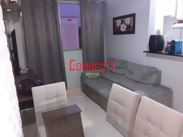 Apartamento 2 quartos e 1 banheiro, à venda, no bairro Parque São Sebastião em Ribeirão Preto