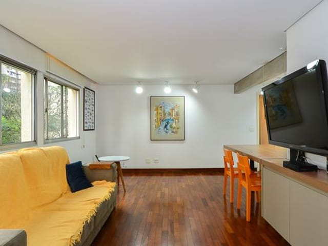 Apartamento com 98m² 2 quartos e 2 banheiros, à venda, no bairro Brooklin Paulista em São Paulo