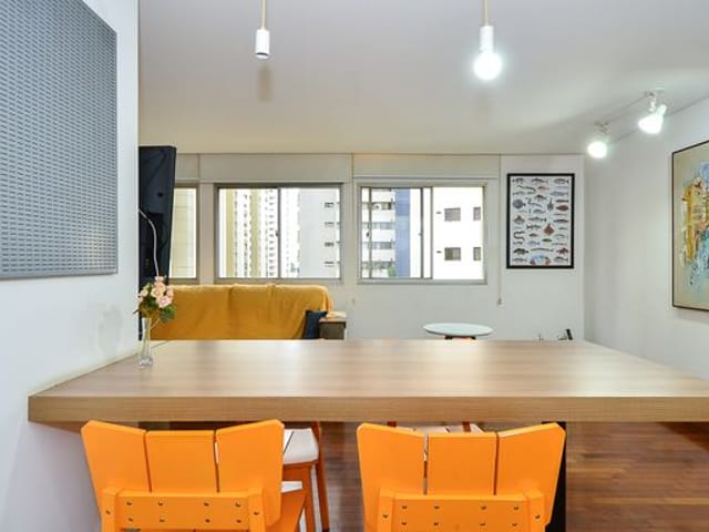 Apartamento com 98m² 2 quartos e 2 banheiros, à venda, no bairro Brooklin Paulista em São Paulo
