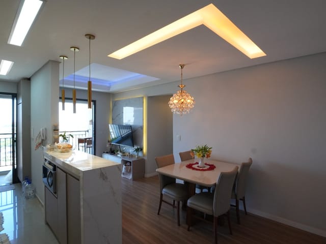 Apartamento com 92m² 3 quartos e 2 banheiros, à venda, no bairro Parque Jamaica em Londrina