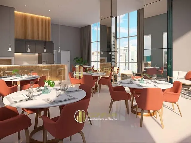 Apartamento com 145m² 3 quartos e 4 banheiros, à venda, no bairro Meia Praia em Itapema